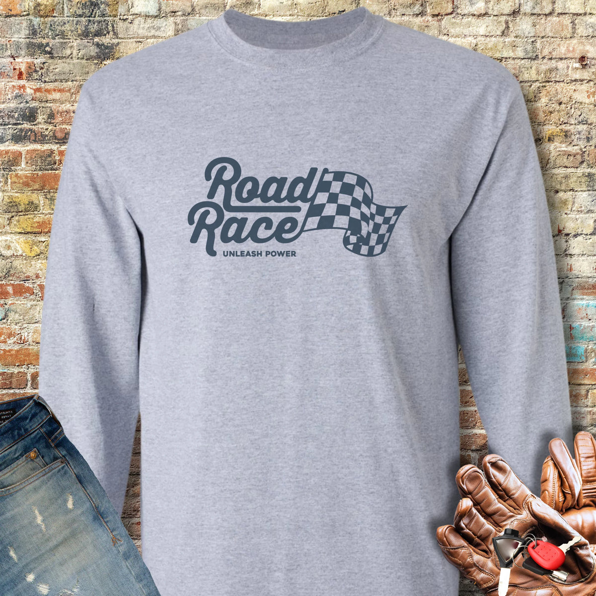 Unleash Power Long Sleeve T-Shirt - Sport Grey