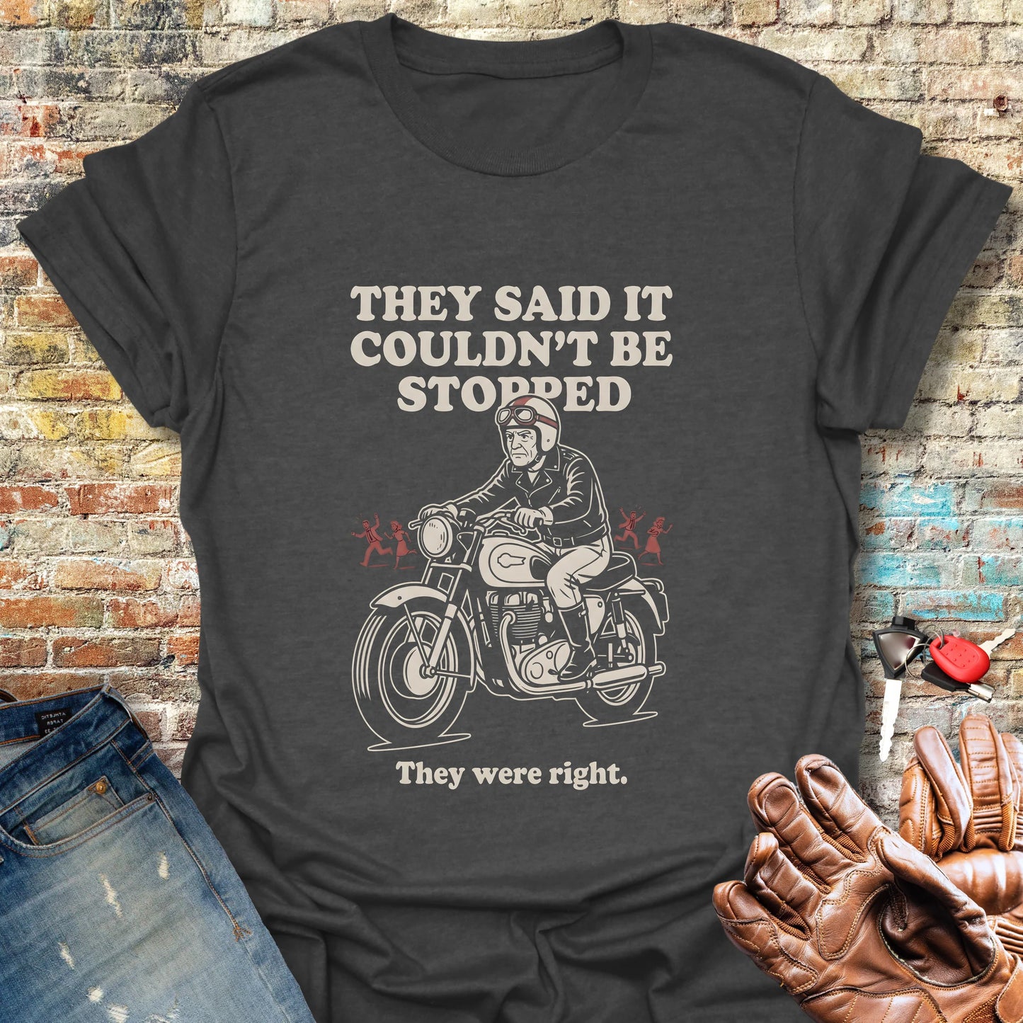 Unstoppable T-Shirt - Dark Heather