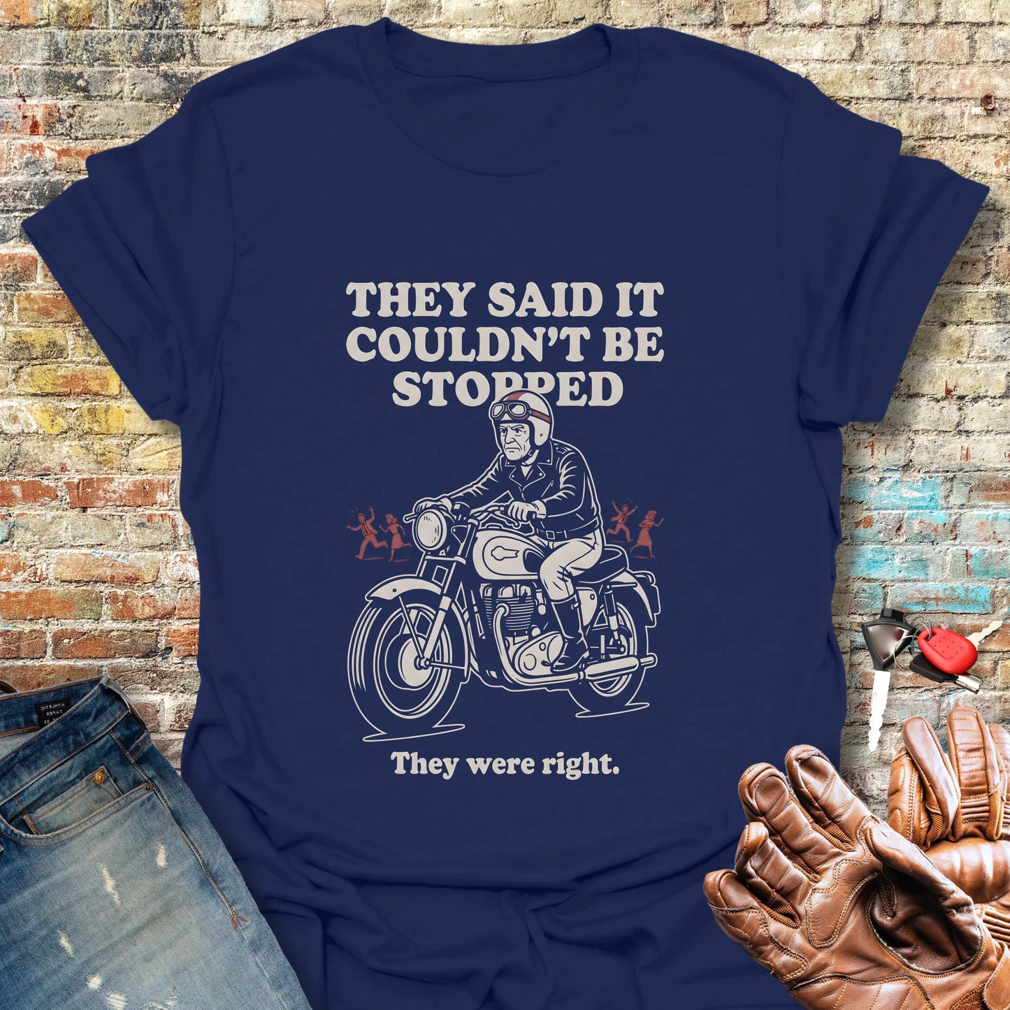 Unstoppable T-Shirt - Navy