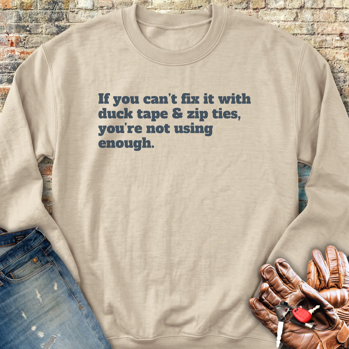 Use More Sweatshirt - Sand