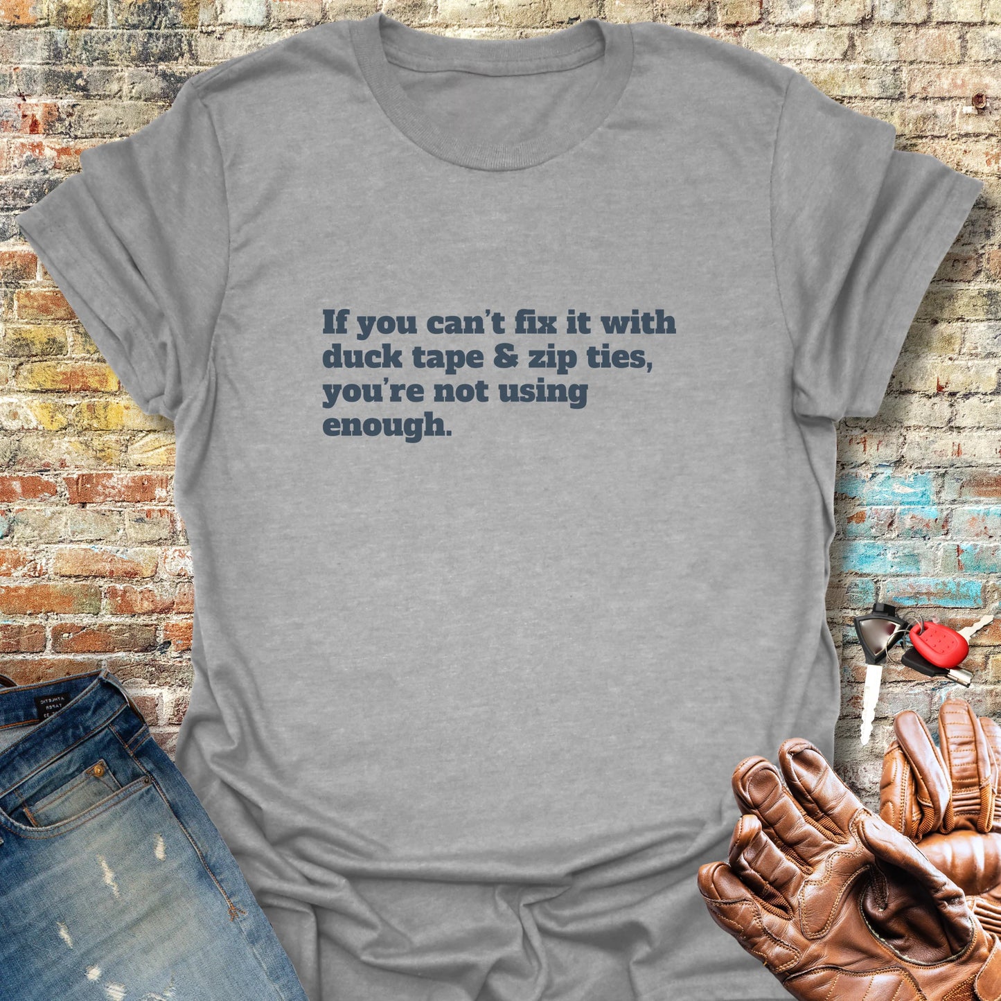 Use More T-Shirt - Sport Grey