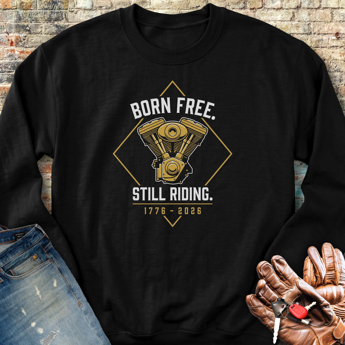V-Twin 250th Sweatshirt - Black
