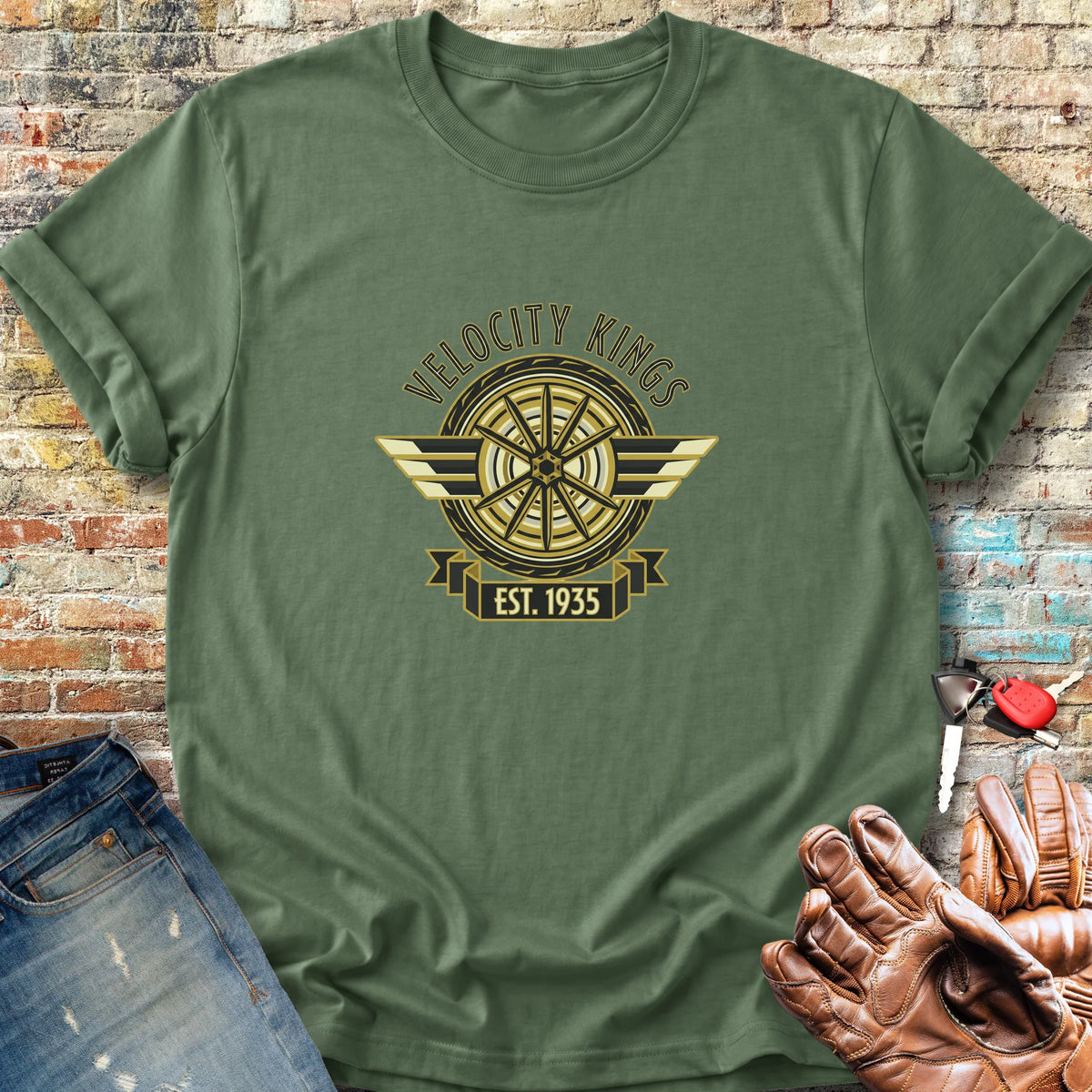 VK35 Classic T-Shirt - Military Green