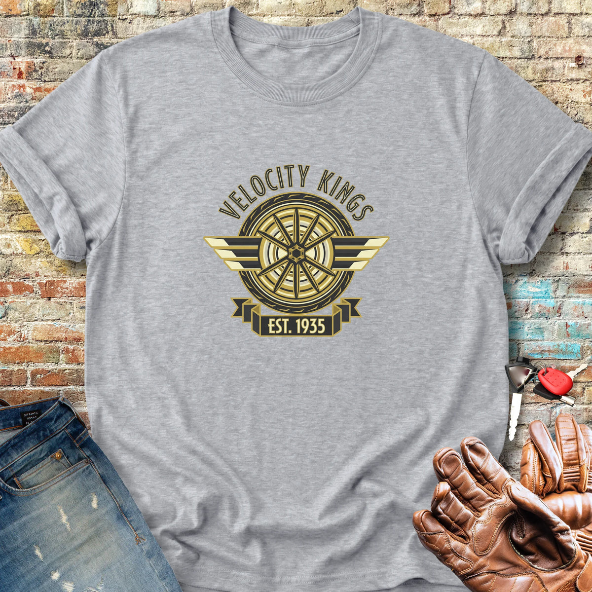 VK35 Classic T-Shirt - Sport Grey