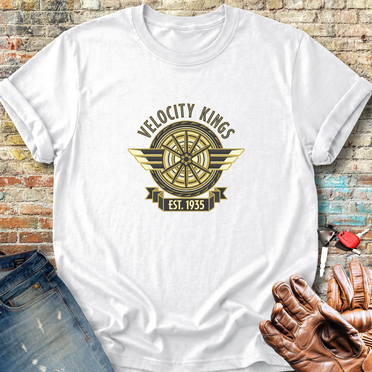 VK35 Classic T-Shirt - White