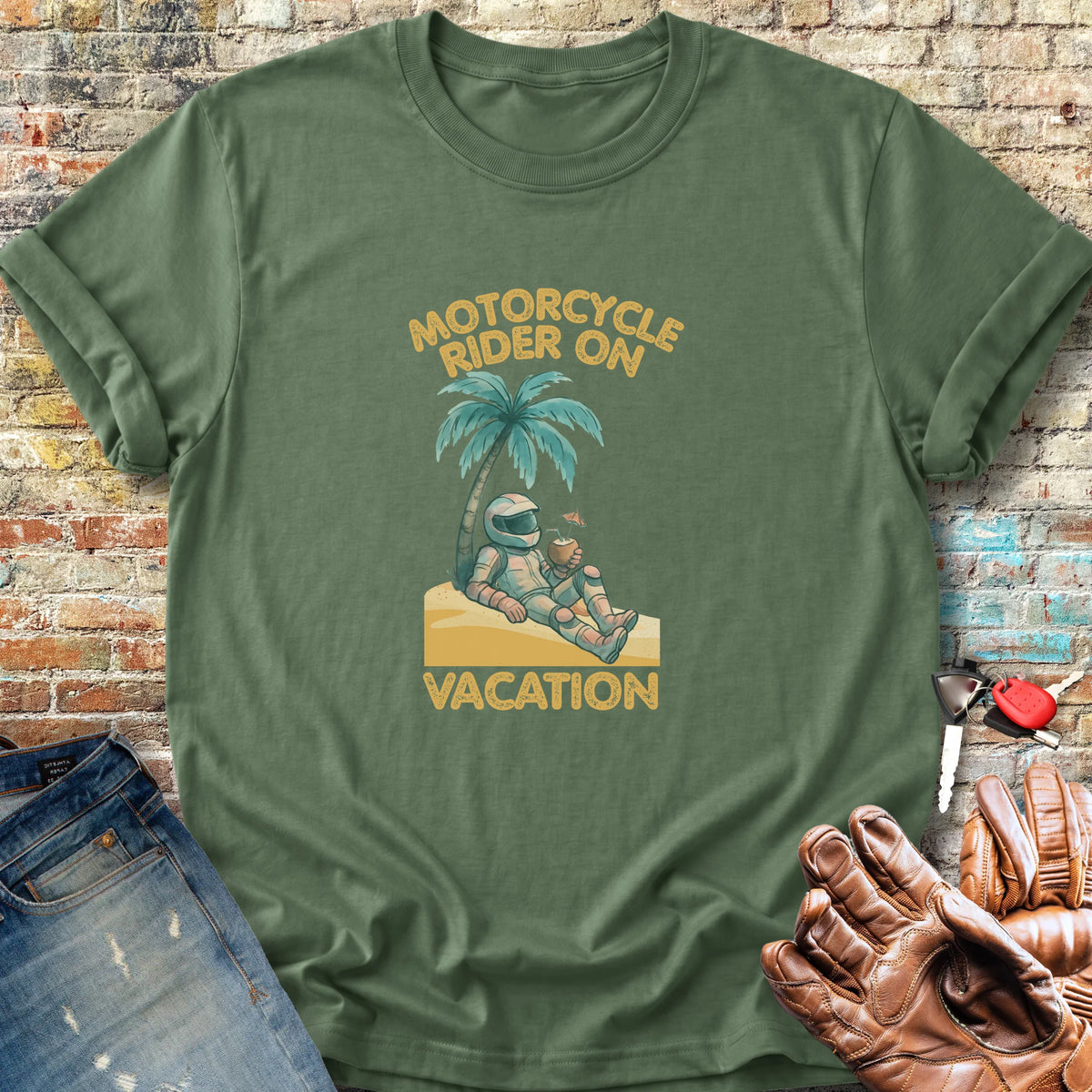 Vacation Classic T-Shirt - Military Green