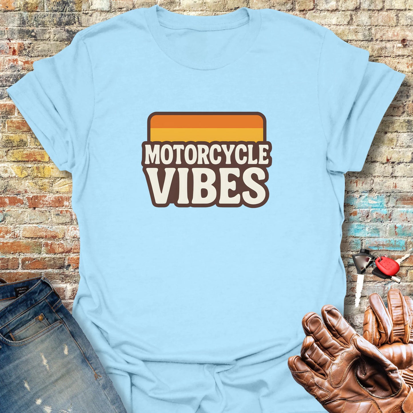 Vibes T-Shirt - Light Blue