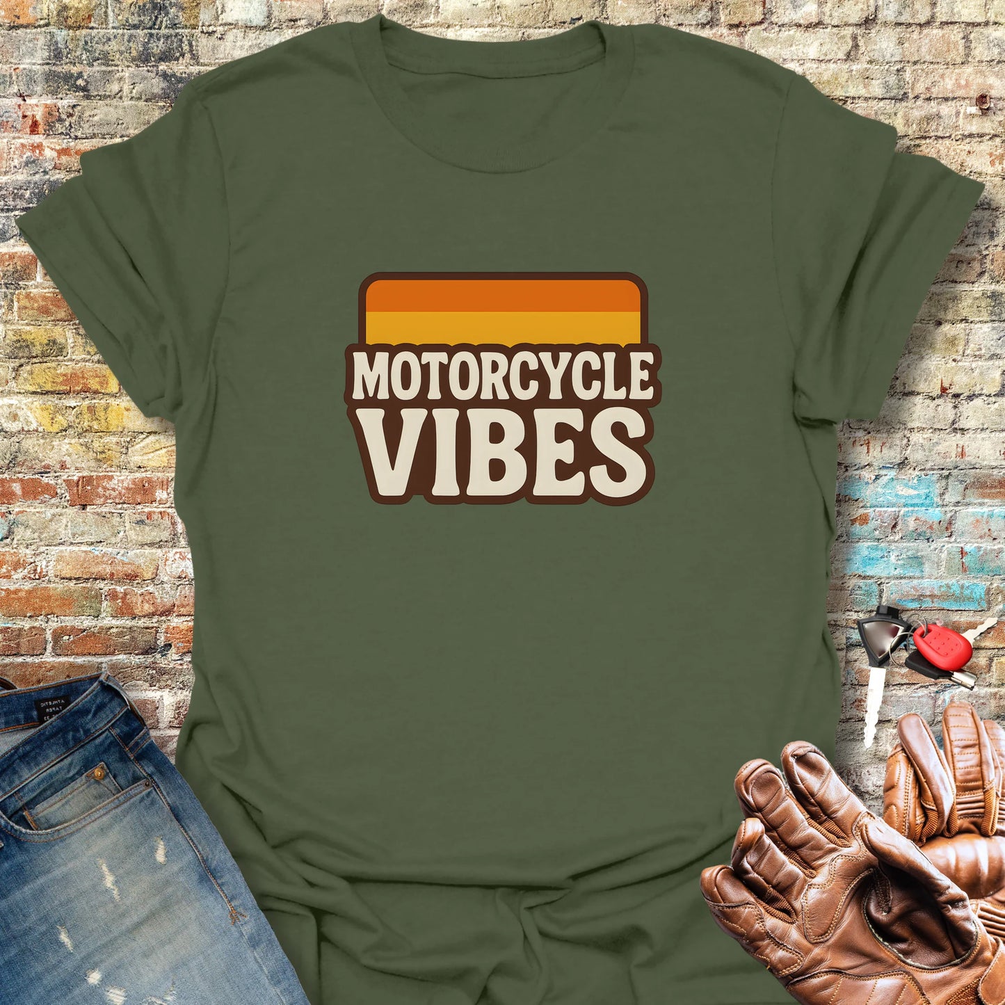 Vibes T-Shirt - Military Green