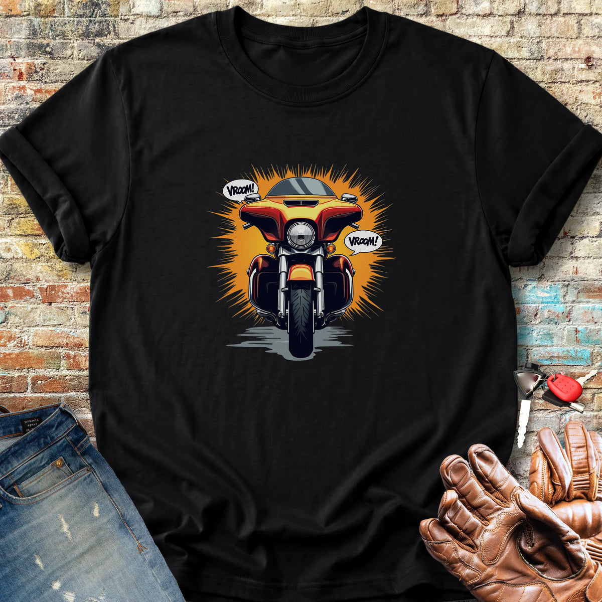 Vroom Classic T-Shirt - Black