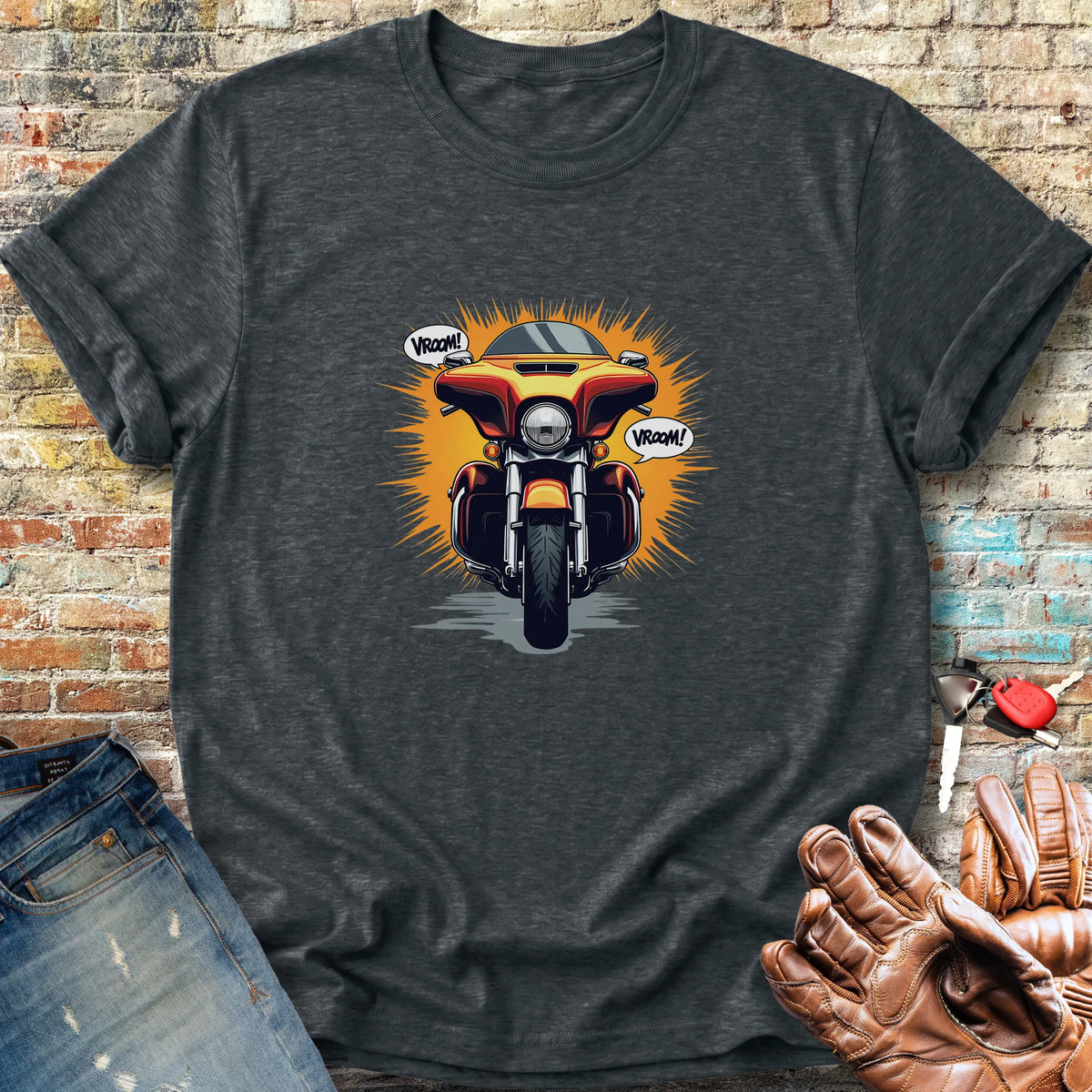 Vroom Classic T-Shirt - Dark Heather