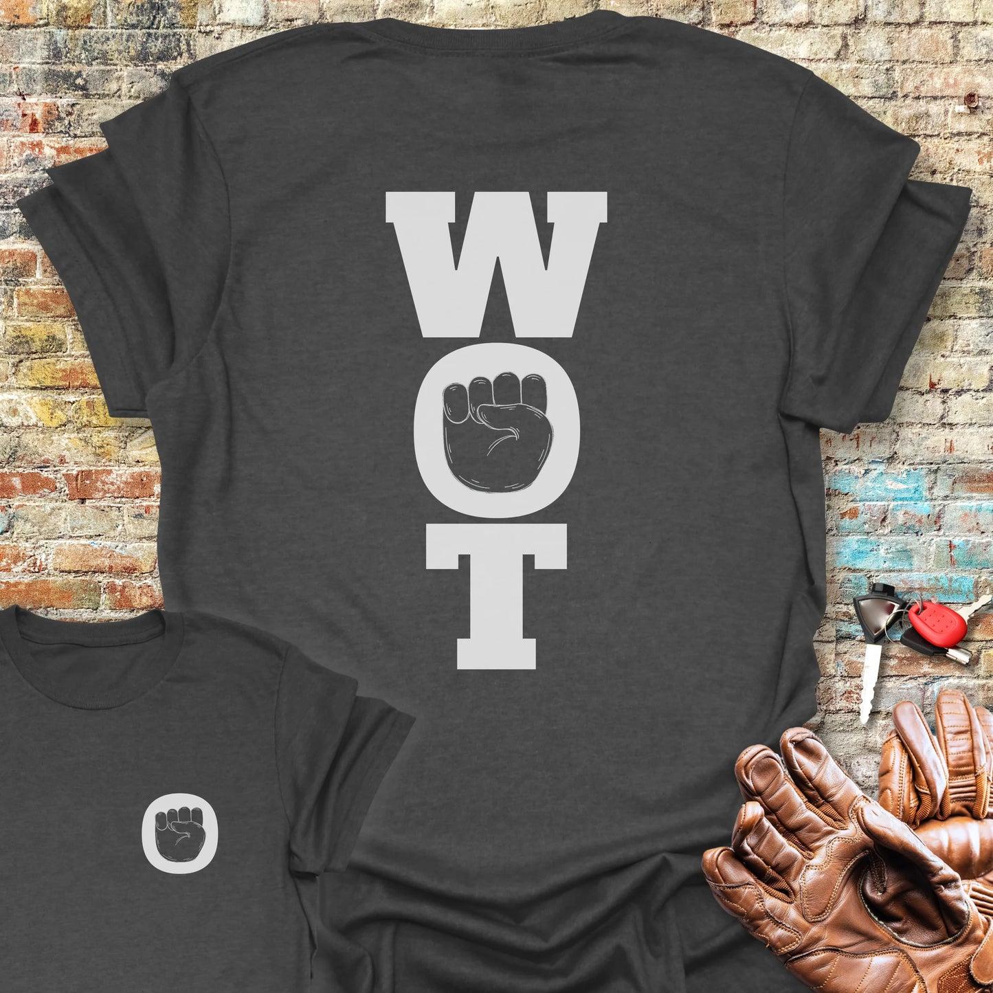 WOT Back Print T-Shirt