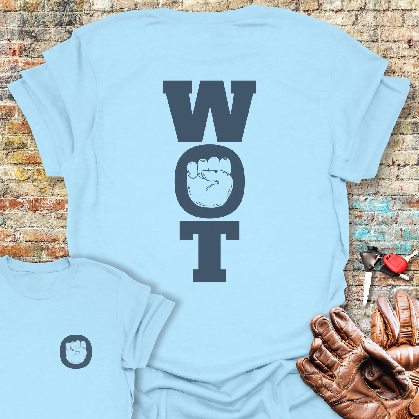WOT Back Print T-Shirt