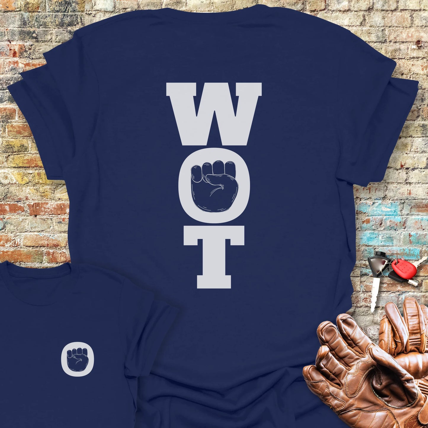 WOT Back Print T-Shirt