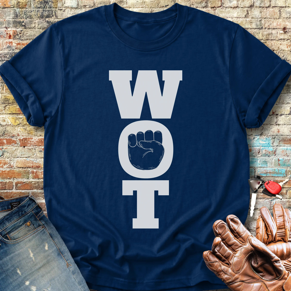 WOT Classic T-Shirt - Navy