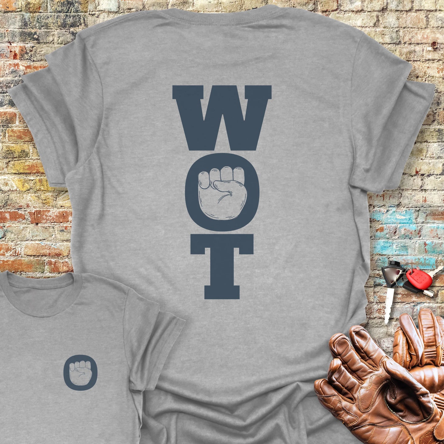 WOT Back Print T-Shirt