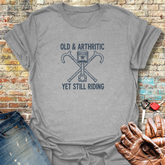 Walking Sticks T-Shirt - Sport Grey