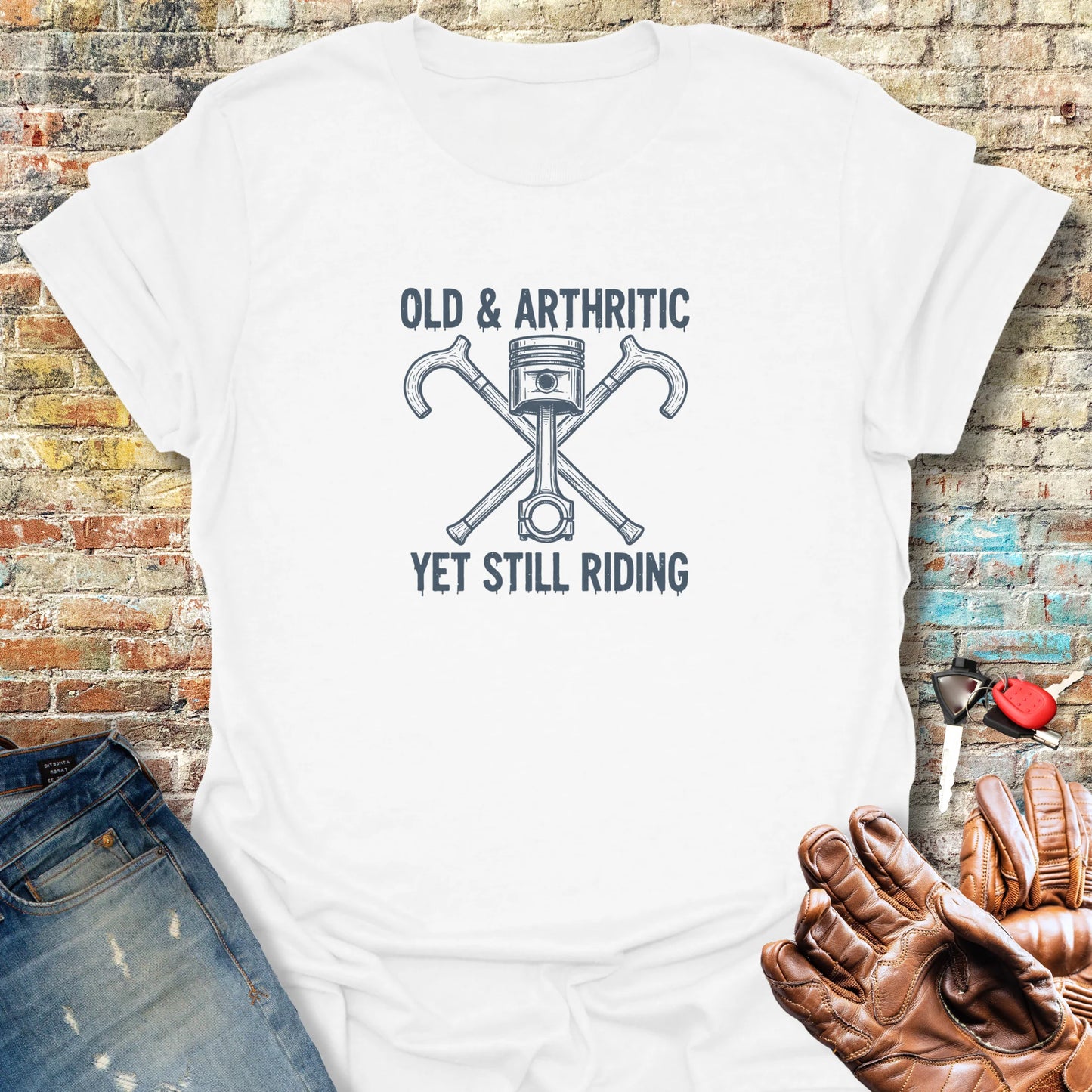 Walking Sticks T-Shirt - White