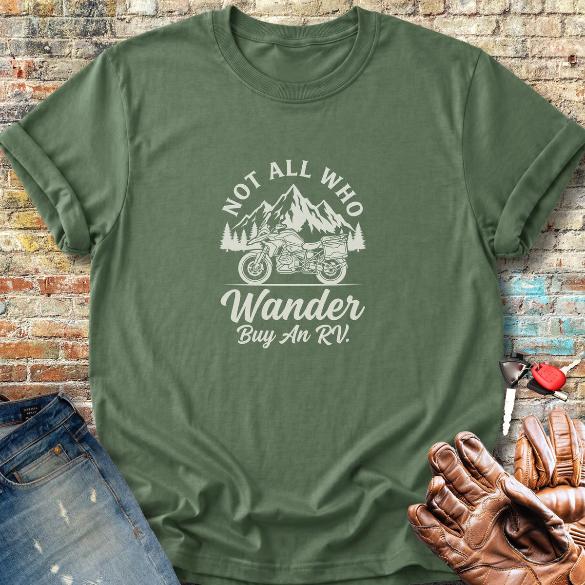 Wander Classic T-Shirt - Military Green