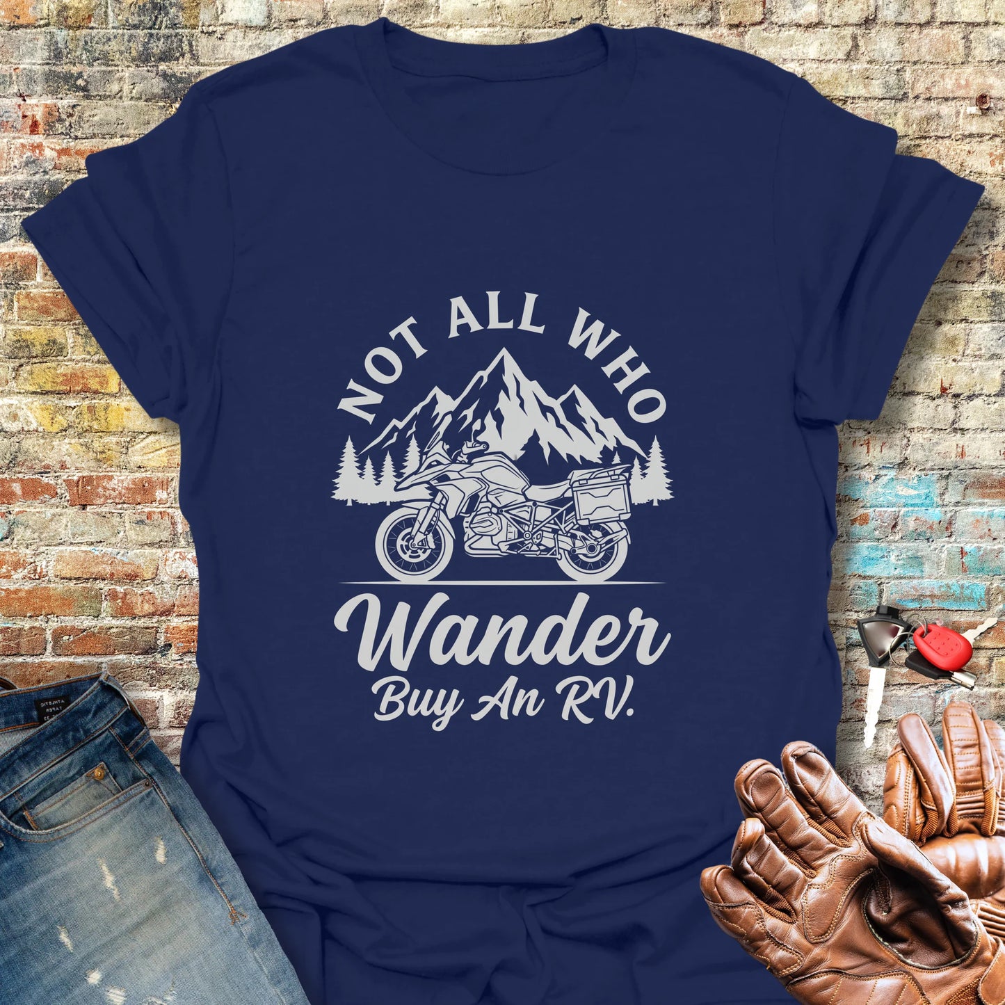 Wander T-Shirt - Navy
