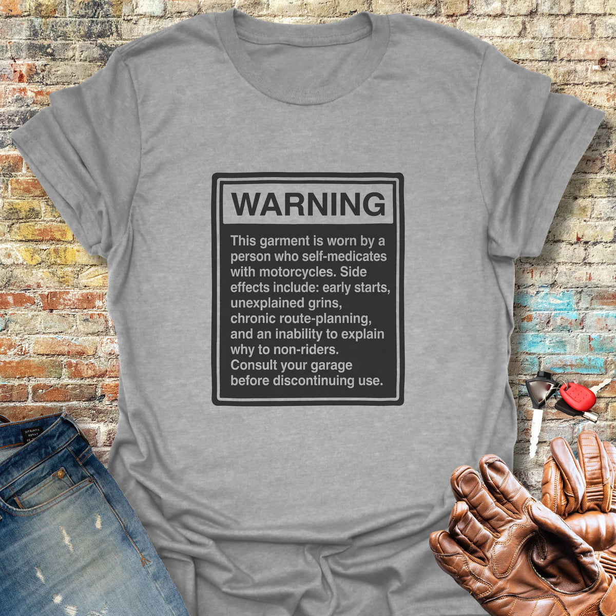 Warning Label - Sport Grey