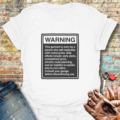 Warning Label - White