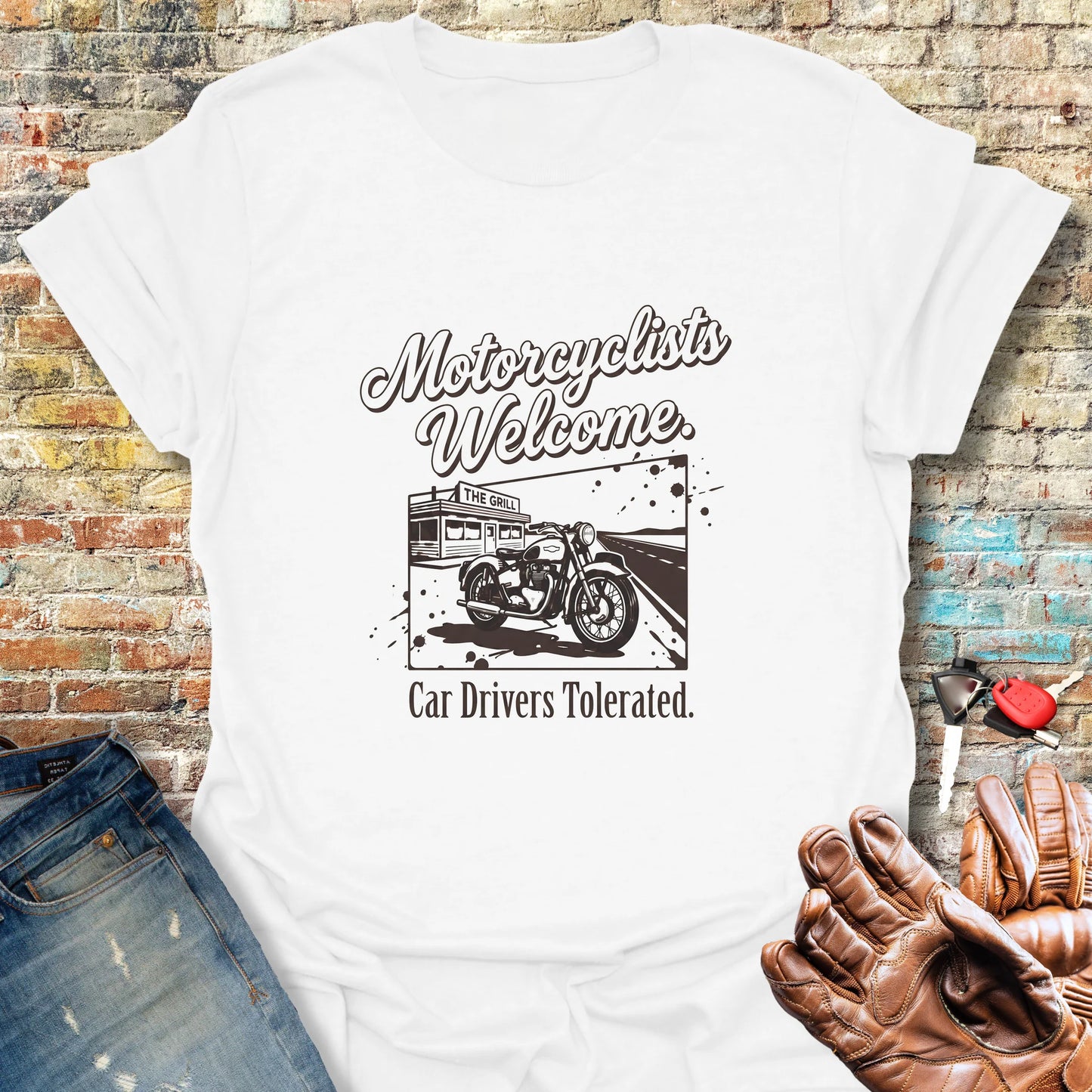 Welcoming Diner T-Shirt - White