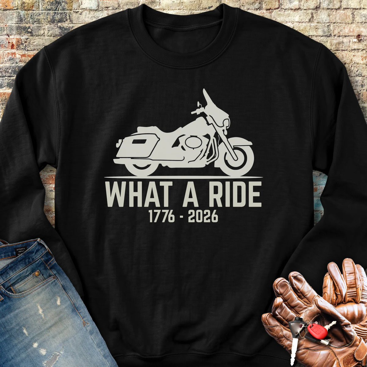 What A Ride 250 Sweatshirt - Black