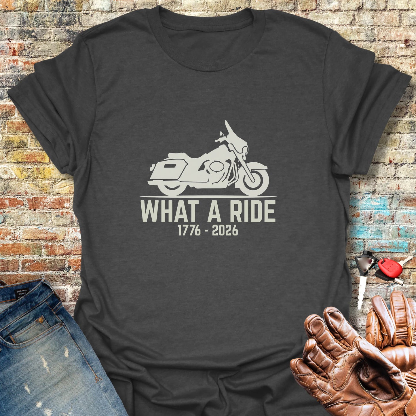 What A Ride 250 T-Shirt - Dark Heather