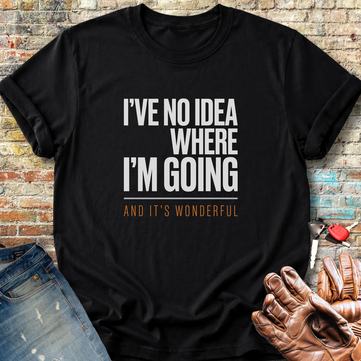 Where I'm Going Classic T-Shirt - Black