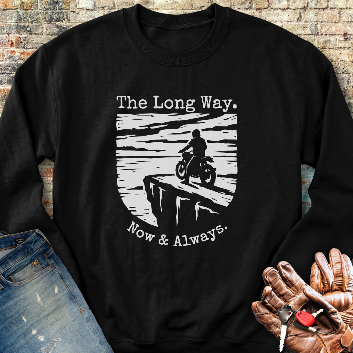 Which Way Sweatshirt - Black