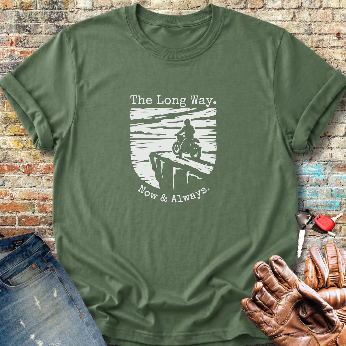 Which Way Classic T-Shirt - Military Green