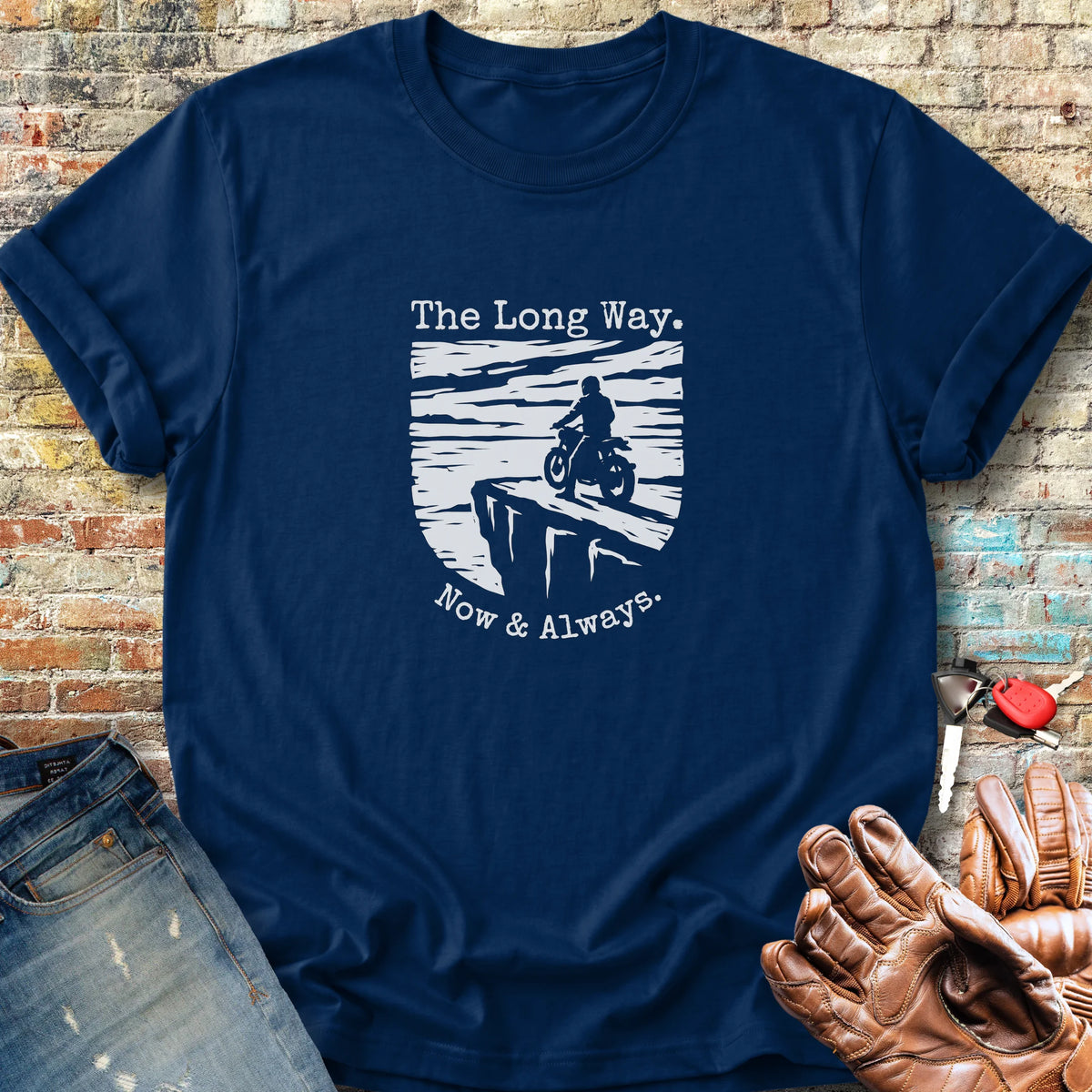 Which Way Classic T-Shirt - Navy