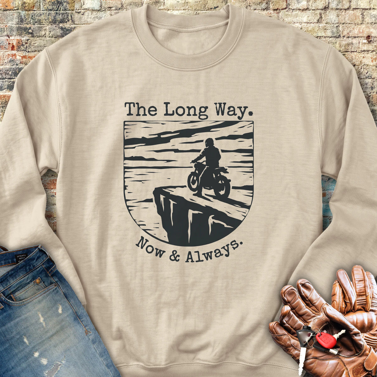 Which Way Sweatshirt - Sand