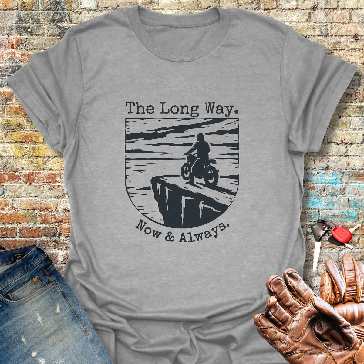 Which Way Softstyle T-Shirt - Sport Grey