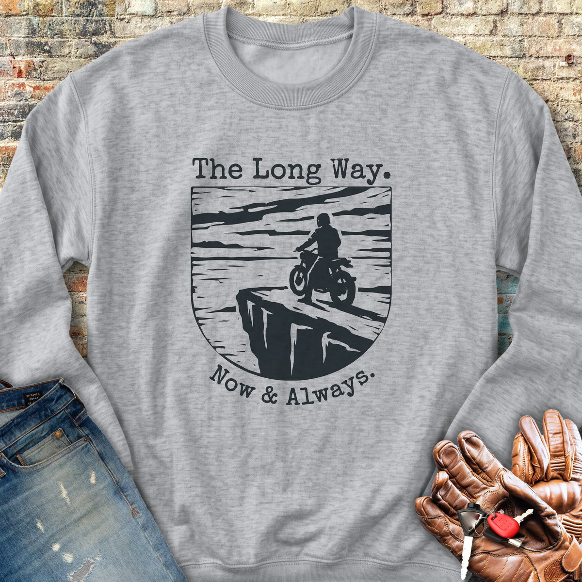 Which Way Sweatshirt - Sport Grey