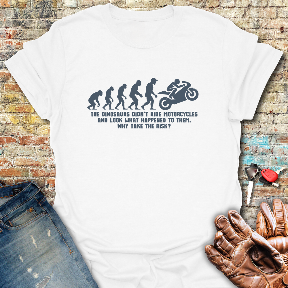 Sports Dinosaurs T-Shirt - White