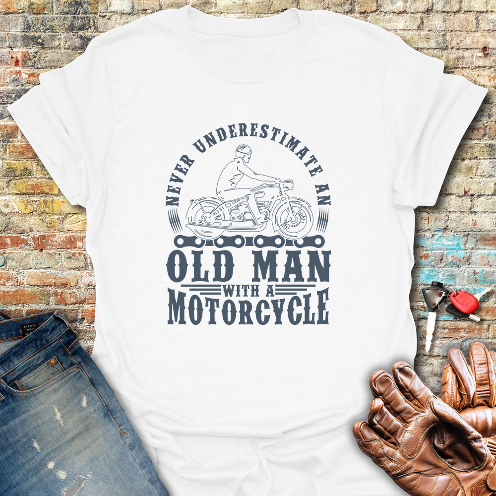Old Man T-Shirt - White