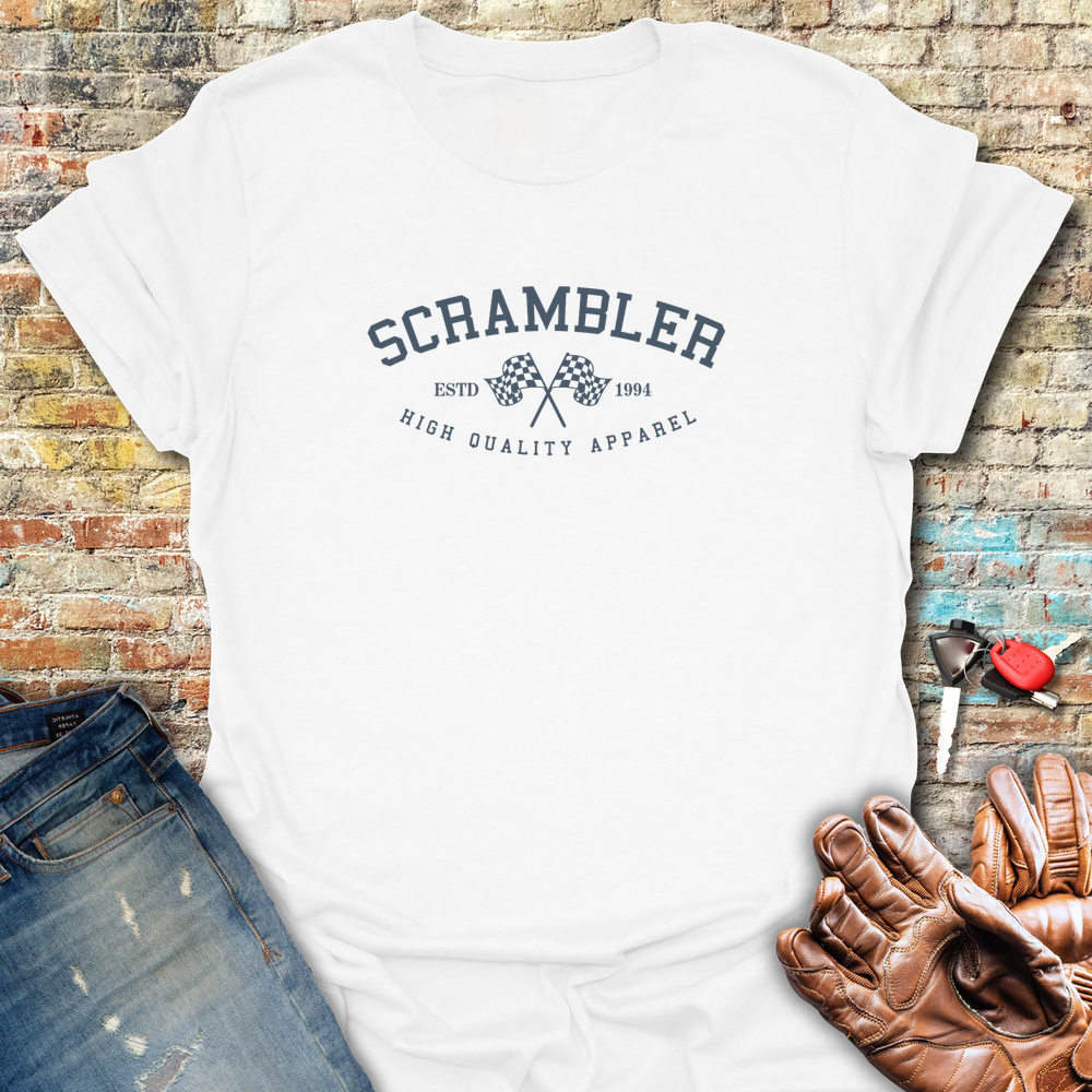 Scrambler T-Shirt - White
