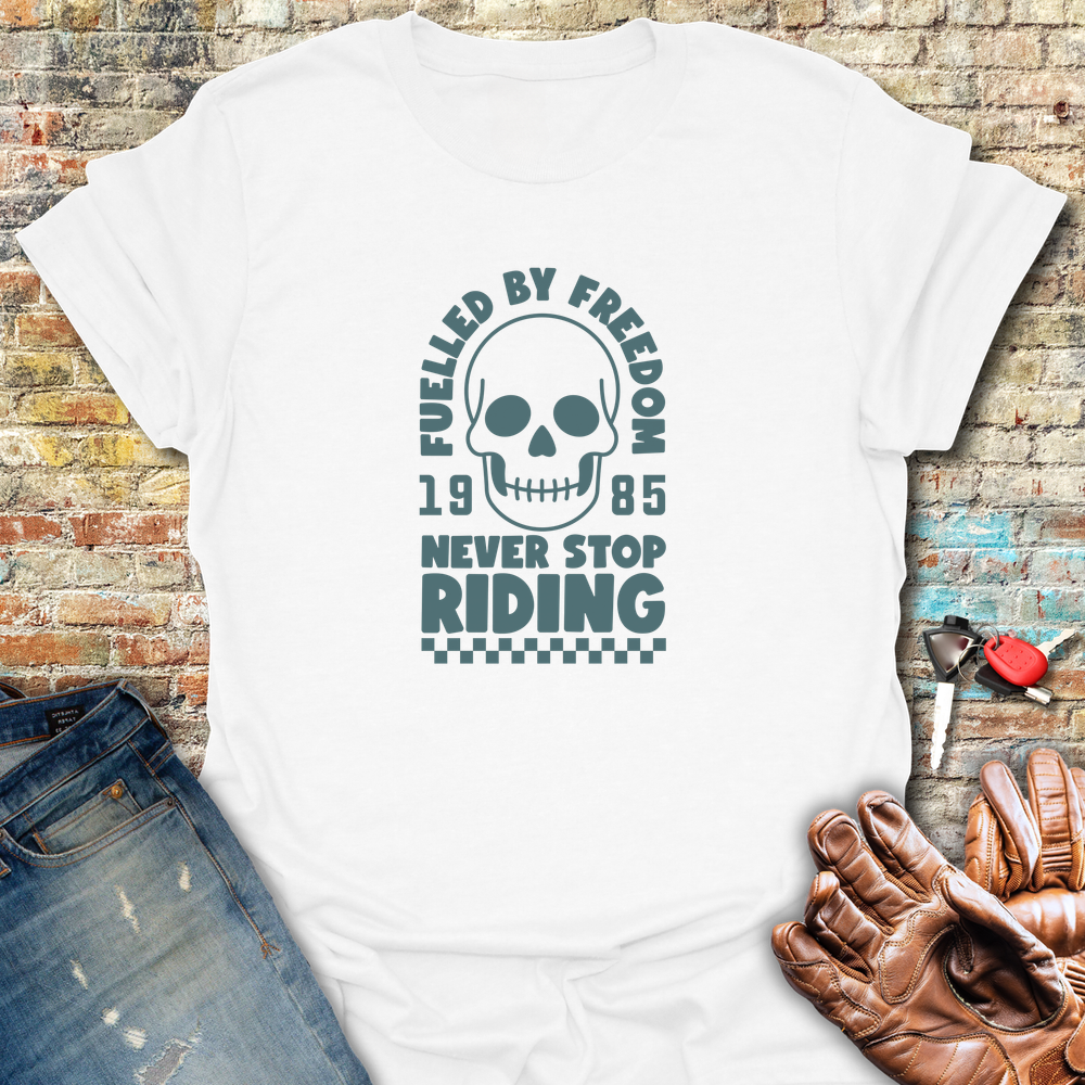 Fuelled By Freedom T-Shirt - White
