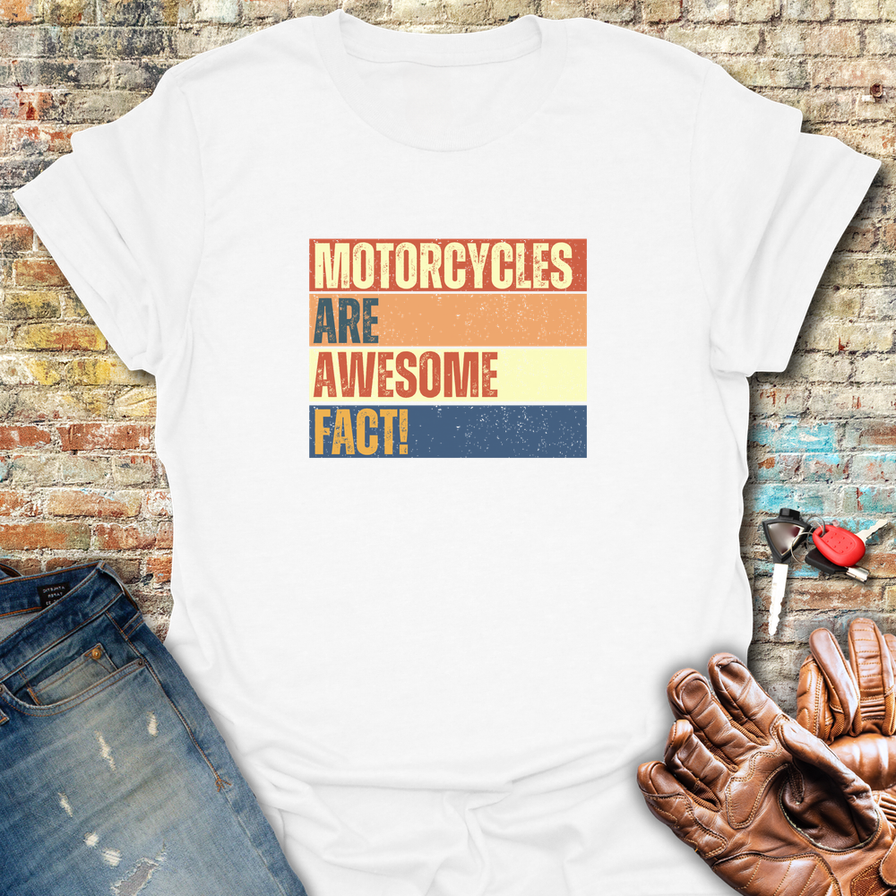 Facts Block T-Shirt - White