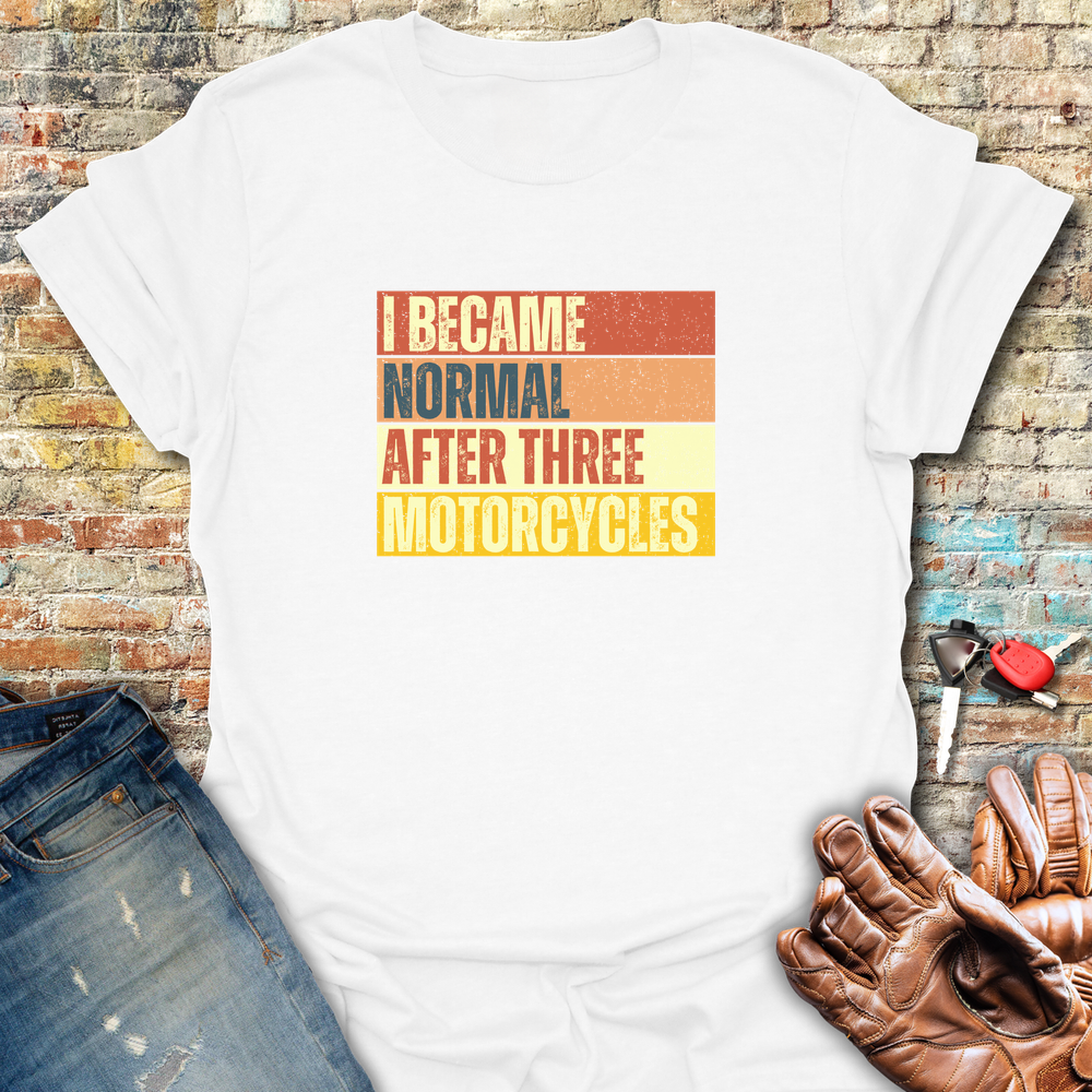 Becoming Normal Block T-Shirt - White