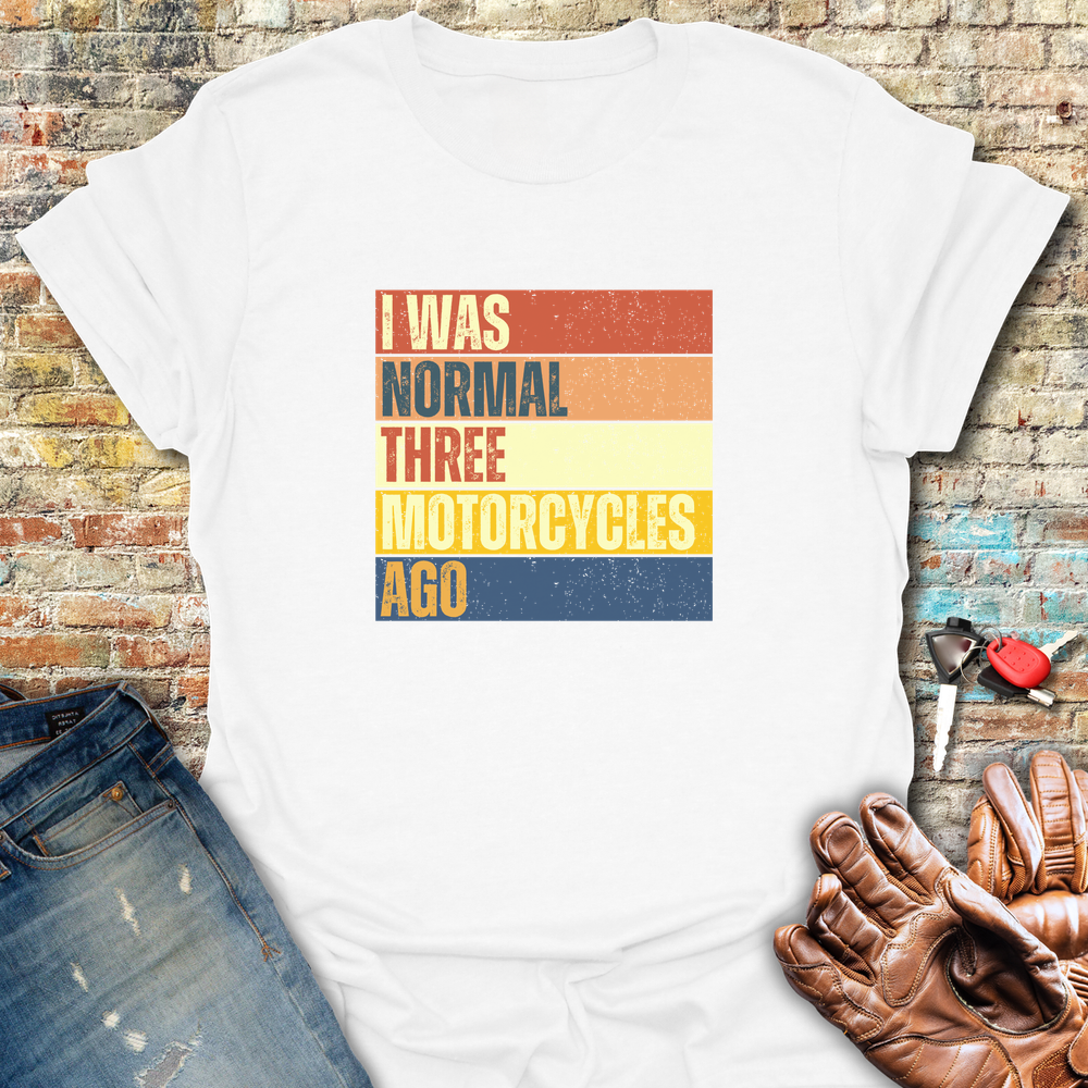 Normal Block T-Shirt - White