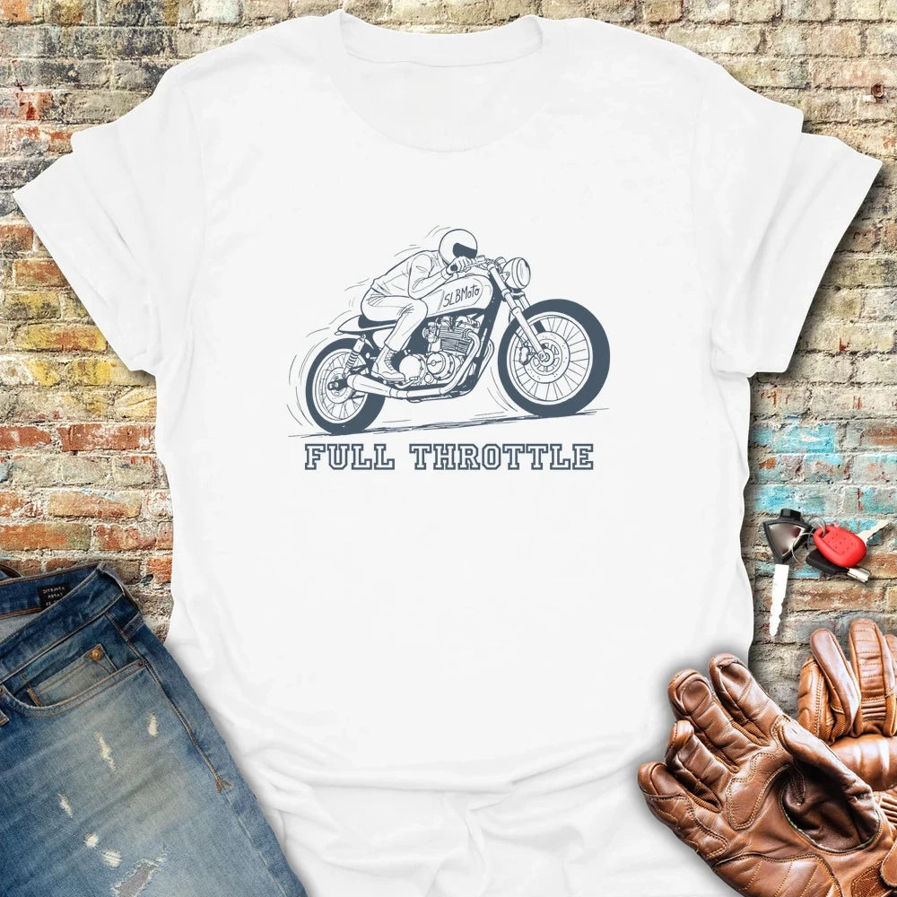 Full Throttle T-Shirt - White