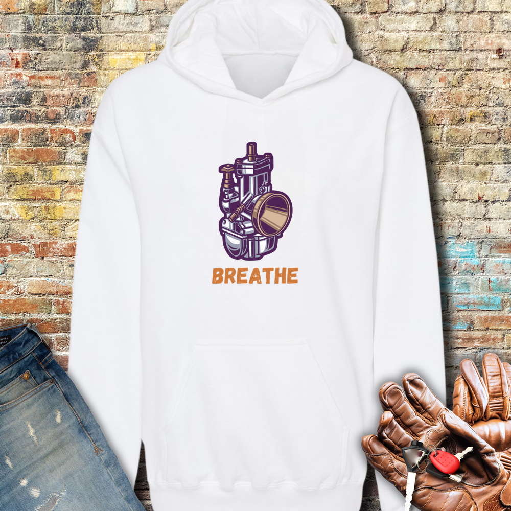 Breathe Hoodie - White