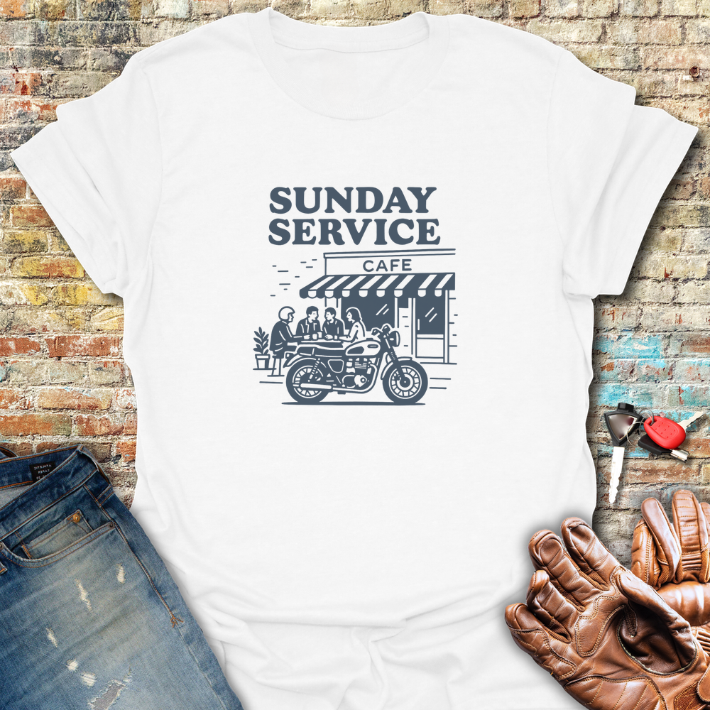 Coffee Run T-Shirt - White