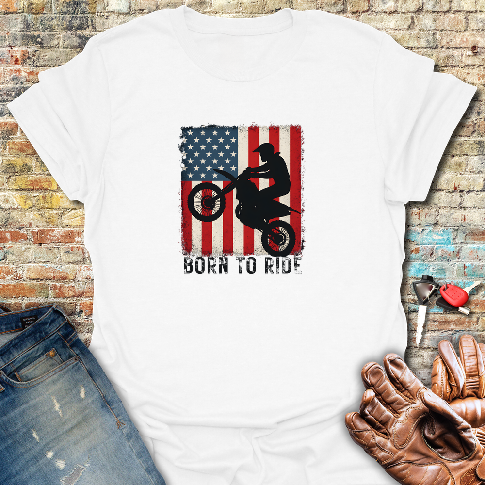 Motox Usa T-Shirt - White