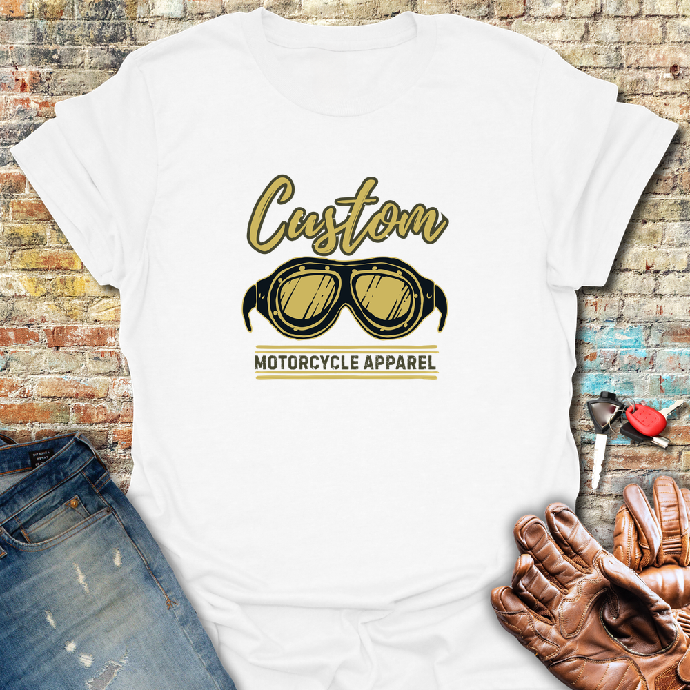 Goggles T-Shirt - White