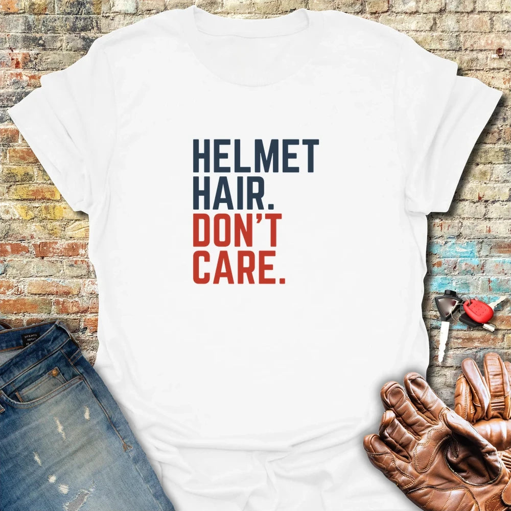 Don't Care T-Shirt - White