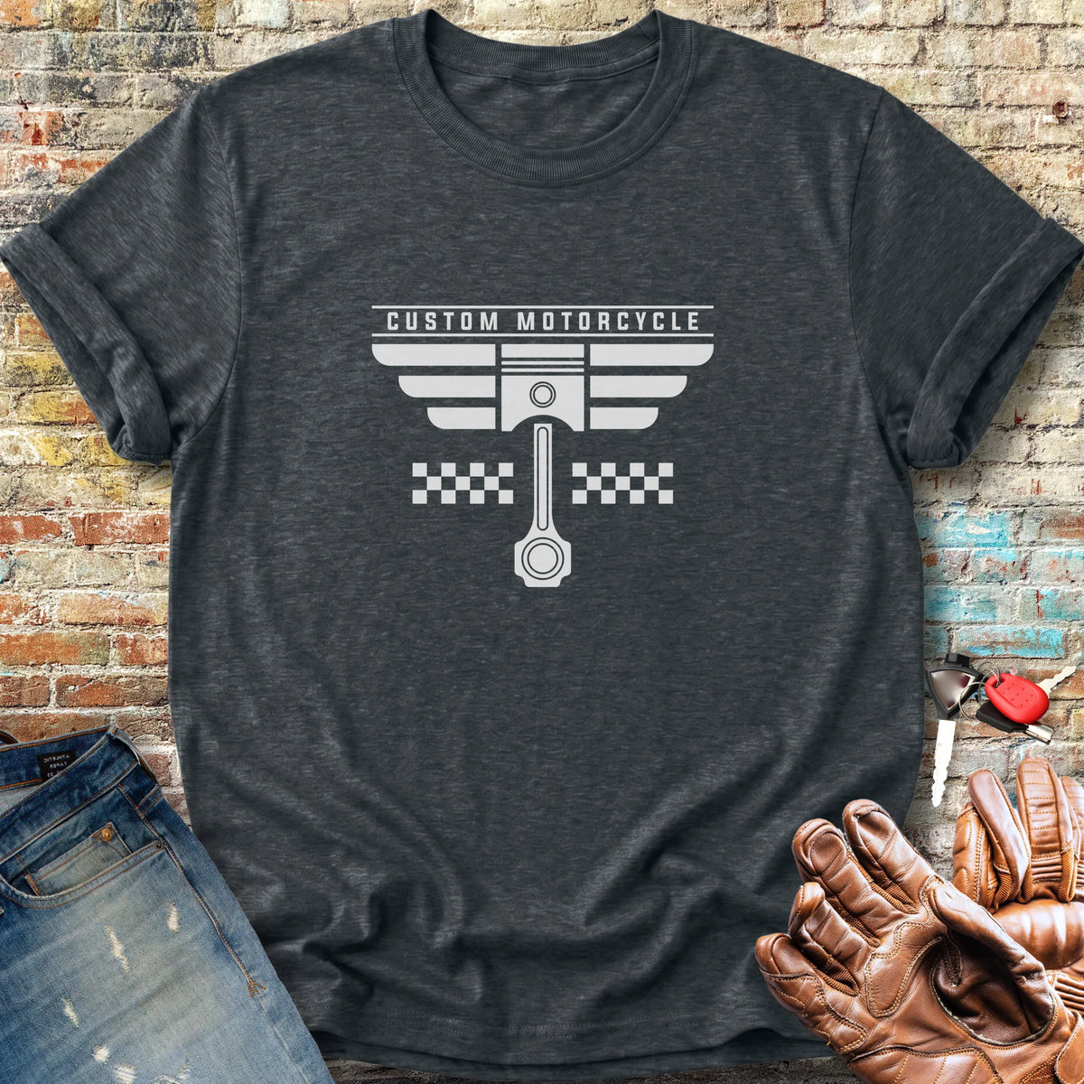 Wings Classic T-Shirt - Dark Heather