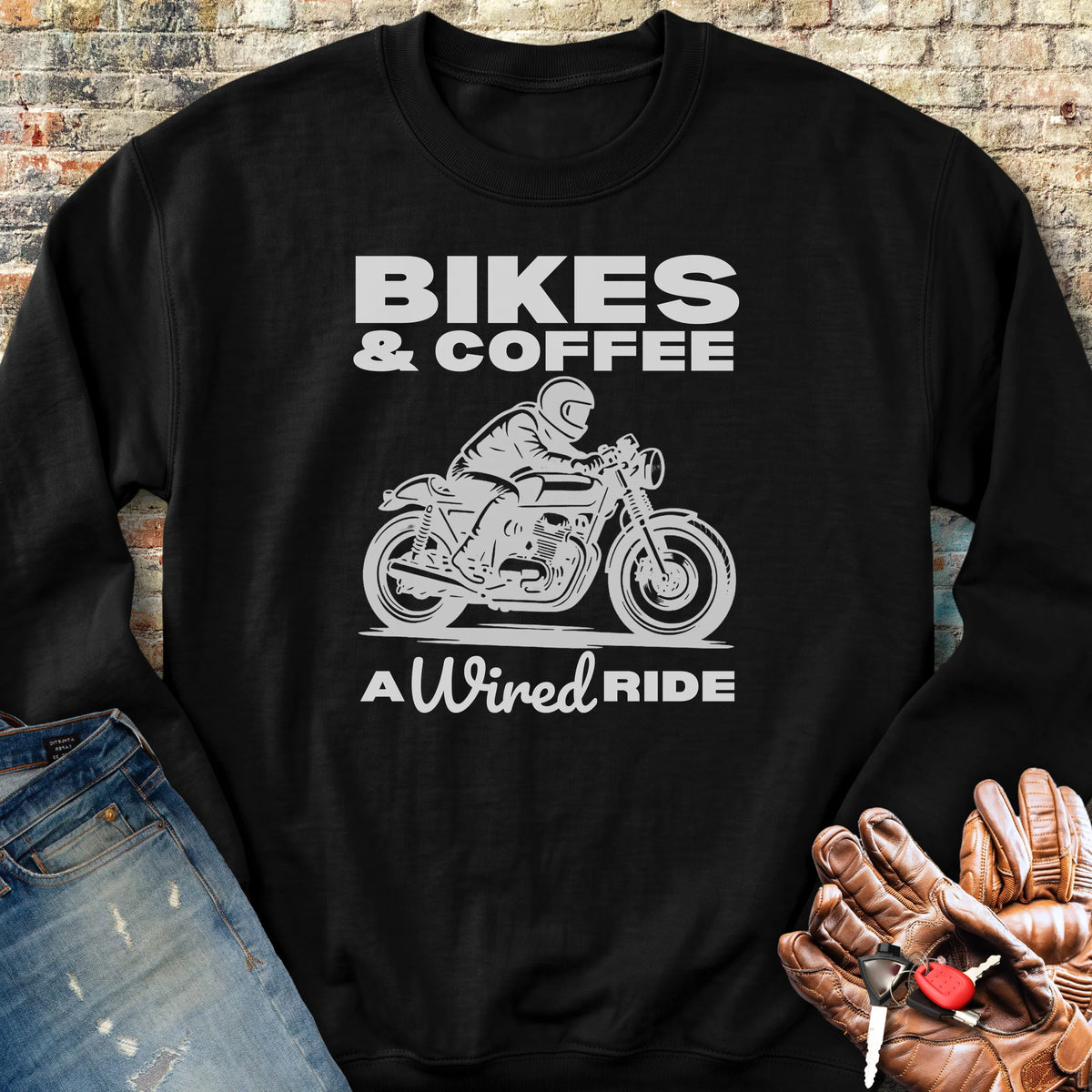 Wired Ride Sweatshirt - Black